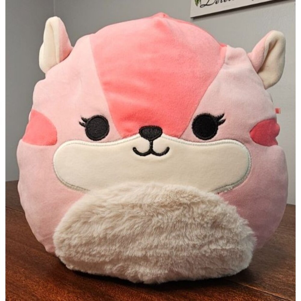 Dianalee The Pink Chipmunk 12” Squishmallow Original Plush Kellytoy